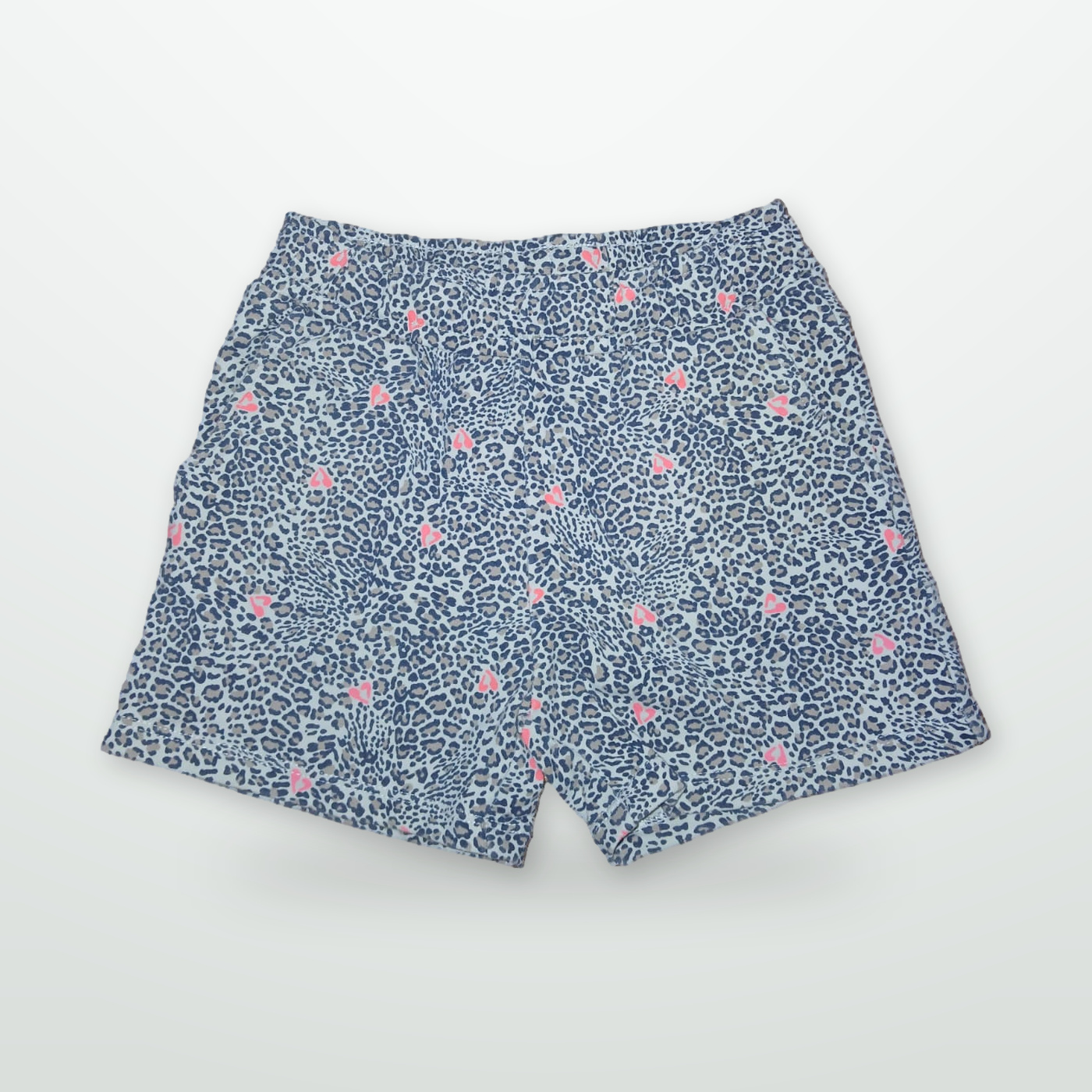 Shorts mit Leopard-Print