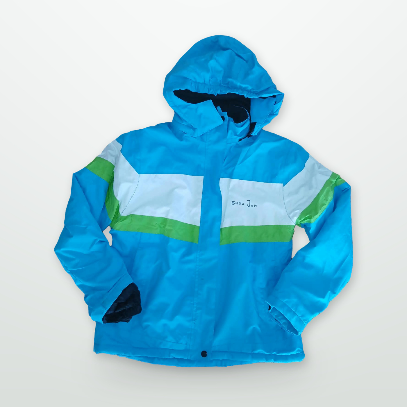 Blaue Snow-Jam Winterjacke